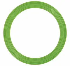 Motorikk- og lekering 18 cm | Gr&#248;nn 18 cm liten flat ring til aktiviteter