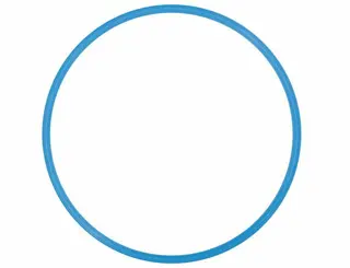 Gymnastikkring 60 cm 1 stk | Blå