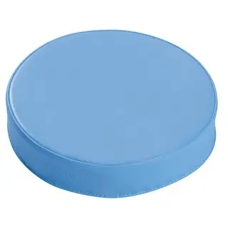 Rund sittepute | Lys blå Diameter 35 cm | Tykkelse 7 cm