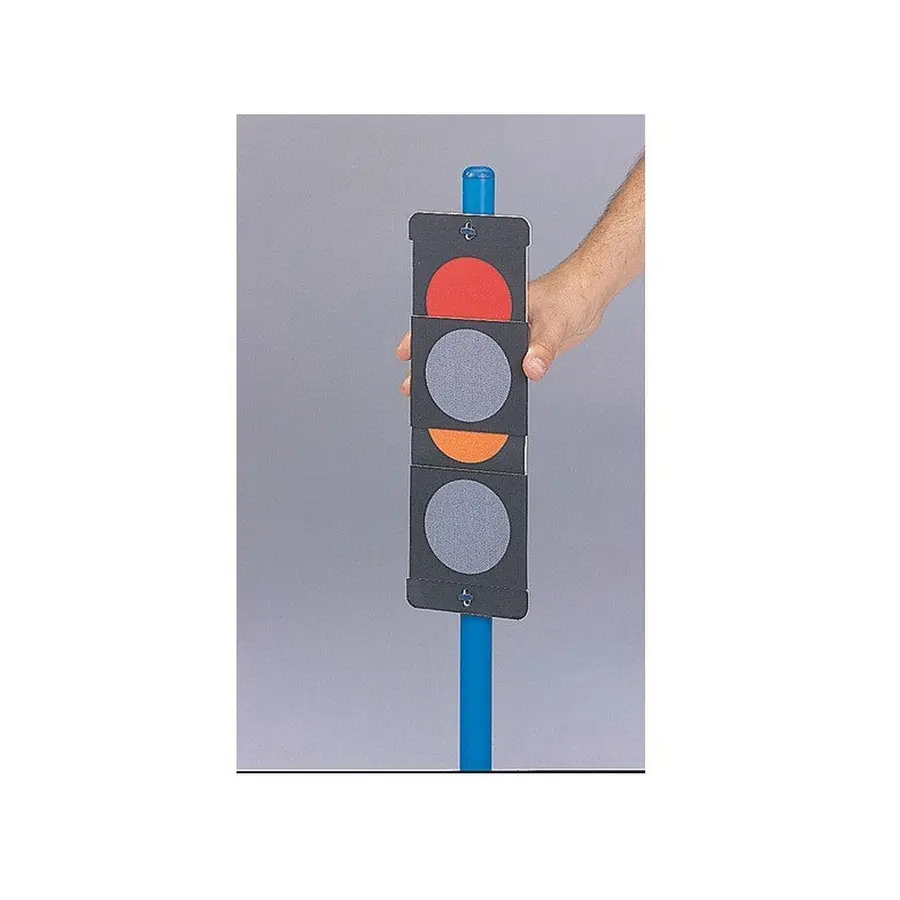 Trafikklys skilt, sett med 4 stk. Trafikkopplæring 