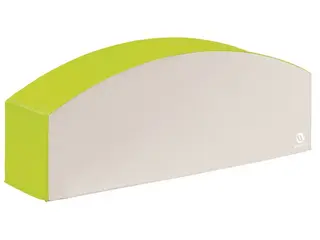 Skummodul | Balansebom i skum 120x30x40 cm | gr&#248;nn/ivory