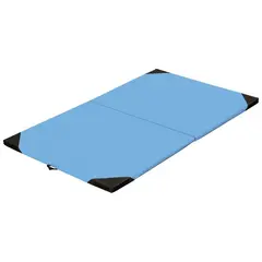 Lekematte 200 x 120 x 4 cm | Bl&#229; Sammenleggbar med h&#229;ndtak