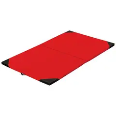 Lekematte 200 x 120 x 4 cm | R&#248;d Sammenleggbar med h&#229;ndtak