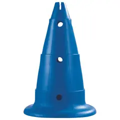 Markeringskjegler med hull 2 stk | 50 cm Bl&#229;