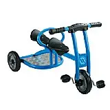 Aeolus Trehjulssykkel til to | Tandem Perfekt i barnehagen | 2-4 &#229;r