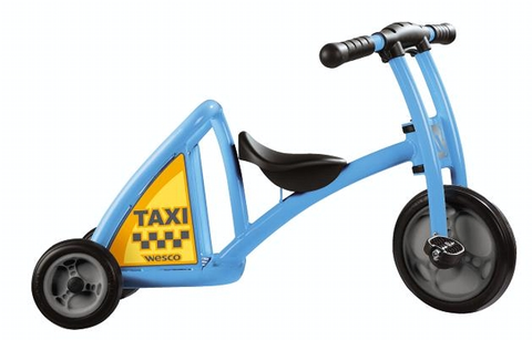 Aeolus Trehjulssykkel - Taxi Perfekt i barnehagen | 2-4 år