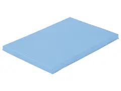 Stellematte til store stellebord 100 x 70 x 4 cm | Lys bl&#229;