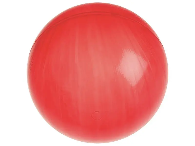 Baller til ballbasseng 8,5cm 250 stk Gjennomsiktig röd 