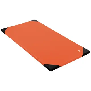 Lekematte 200 x 100 x 4 cm | Oransje Med borrel&#229;s og hj&#248;rneforsterkninger