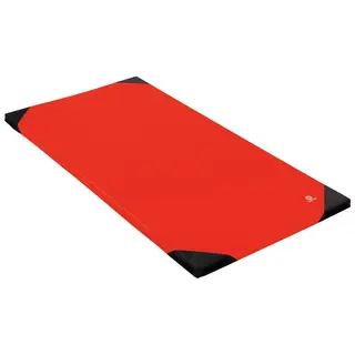 Lekematte 200 x 100 x 4 cm | Rød Med borrelås og hjørneforsterkninger