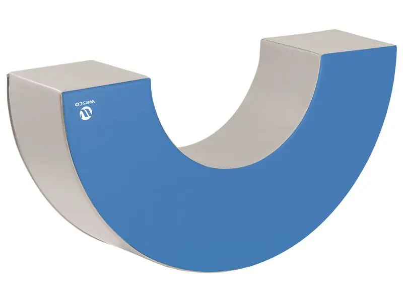 Skummodul | Halvsirkel i skum Diameter 120 cm | Blå 