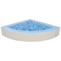 Ballbasseng Hj&#248;rne 135x30 cm Med baller | Ftalatfri