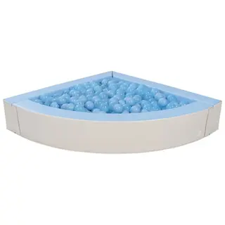 Ballbasseng Hjørne 135x30 cm Ftalatfri - med baller