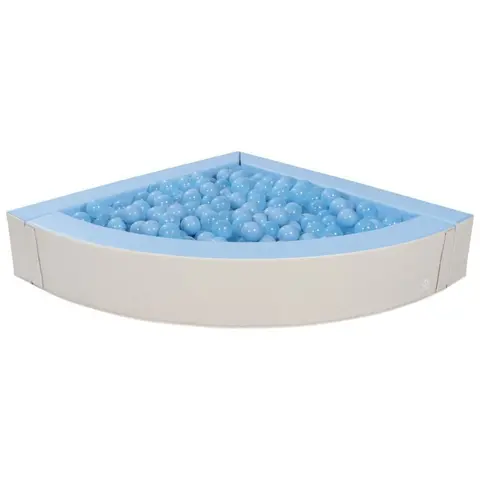 Ballbasseng Hj&#248;rne 135x30 cm Med baller | Ftalatfri