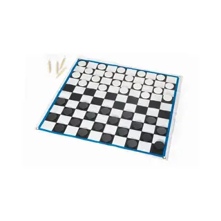 Dam Brettspill Checkers | 85 x 85 cm