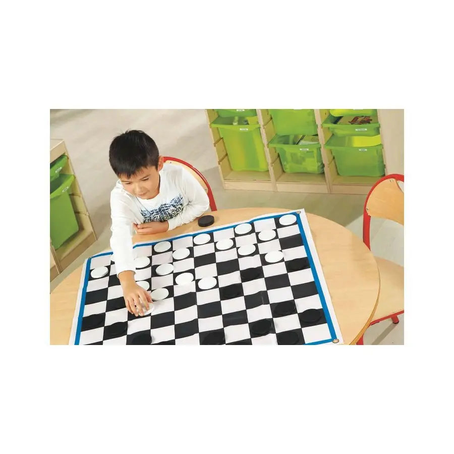 Dam Brettspill Checkers | 85 x 85 cm 