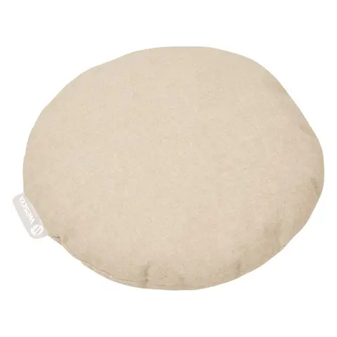 Pute Cocoon Comfort Rund Beige | 30 cm | H.12 cm
