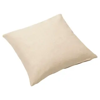 Pute Cocoon Comfort Firkant Beige | 50 cm | H.15 cm