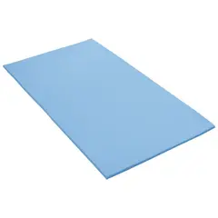 Lekematte 200 x 100 x 2 cm | Lys blå Matte med borrelås og antiskliunderlag