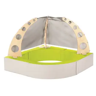 Lesehule eller ballbasseng 144x118 cm Gr&#248;nn | Ftalatfri | Uten Baller