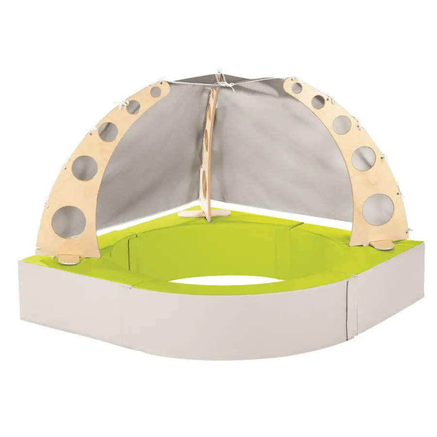 Lesehule eller ballbasseng 144x118 cm Grønn | Ftalatfri | Uten Baller 