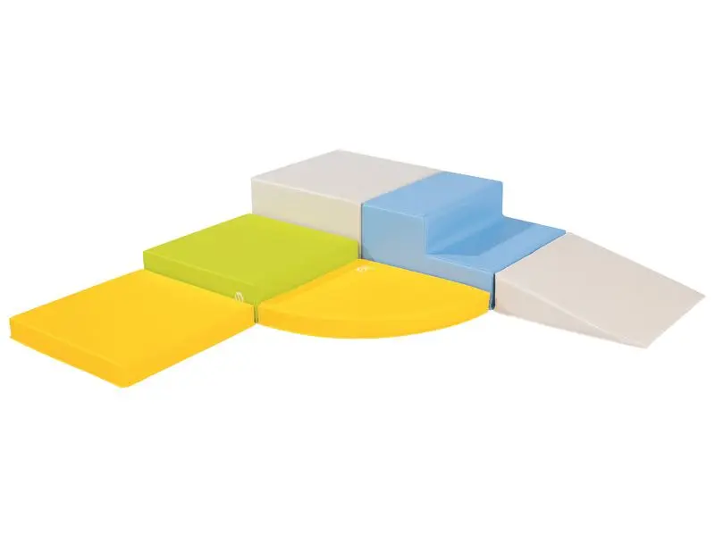 Mini Skumklosser | Turn byggesett 144x144 cm | 6 elementer i skum 