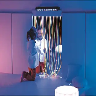 UV-speil med fiberoptikk og led-lys Lengde 100 cm