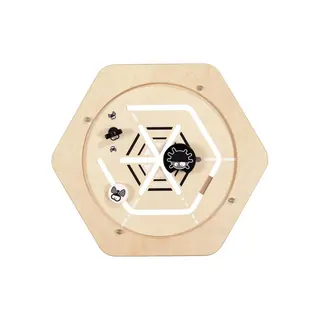 Veggpanel Hexagon Edderkopp 48 x 54 x 7 cm