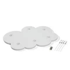 Lydisolerende Lyssky 114 x 74 cm