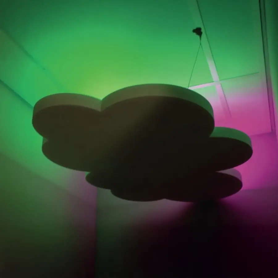 Lydisolerende Lyssky 114 x 74 cm 