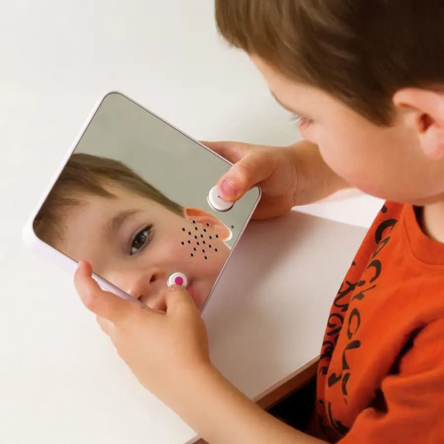 Speil med opptaker Logopedspeil 