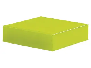 Skummodul | Kvart kube i skum 60x60x15 cm | grønn