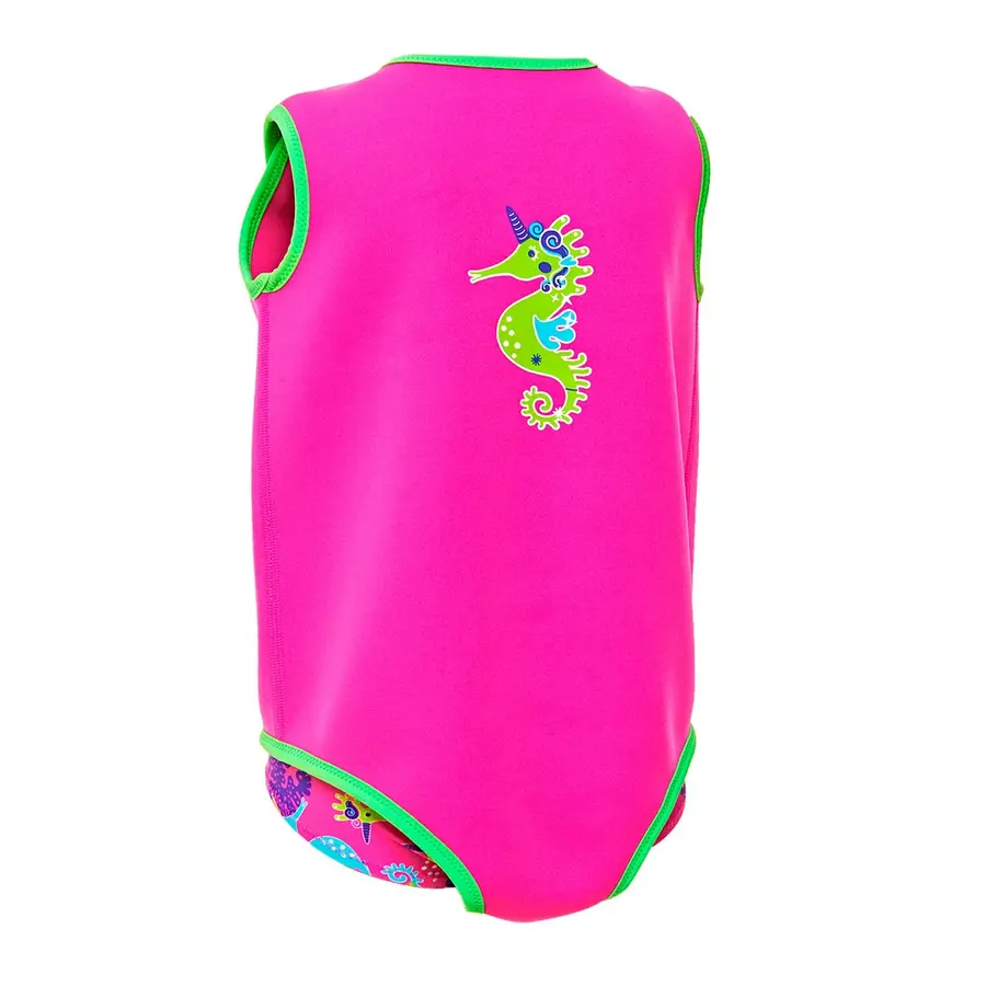 Svømmevest Sea Unicorn Baby Wrap 3-6mnd Zoggs - Rosa - 100% Neopren 