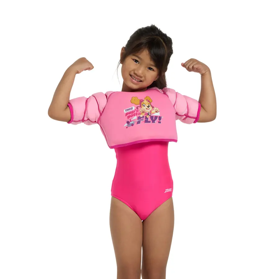 Svømmevest Paw Patrol Skye 4-5 år Zoggs | Rosa | Water Wings Vest 