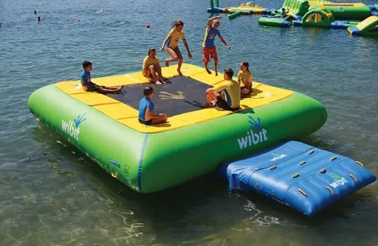 Wibit Trampoline 2 Vanntrampoline - Hopp så høyt du kan! 