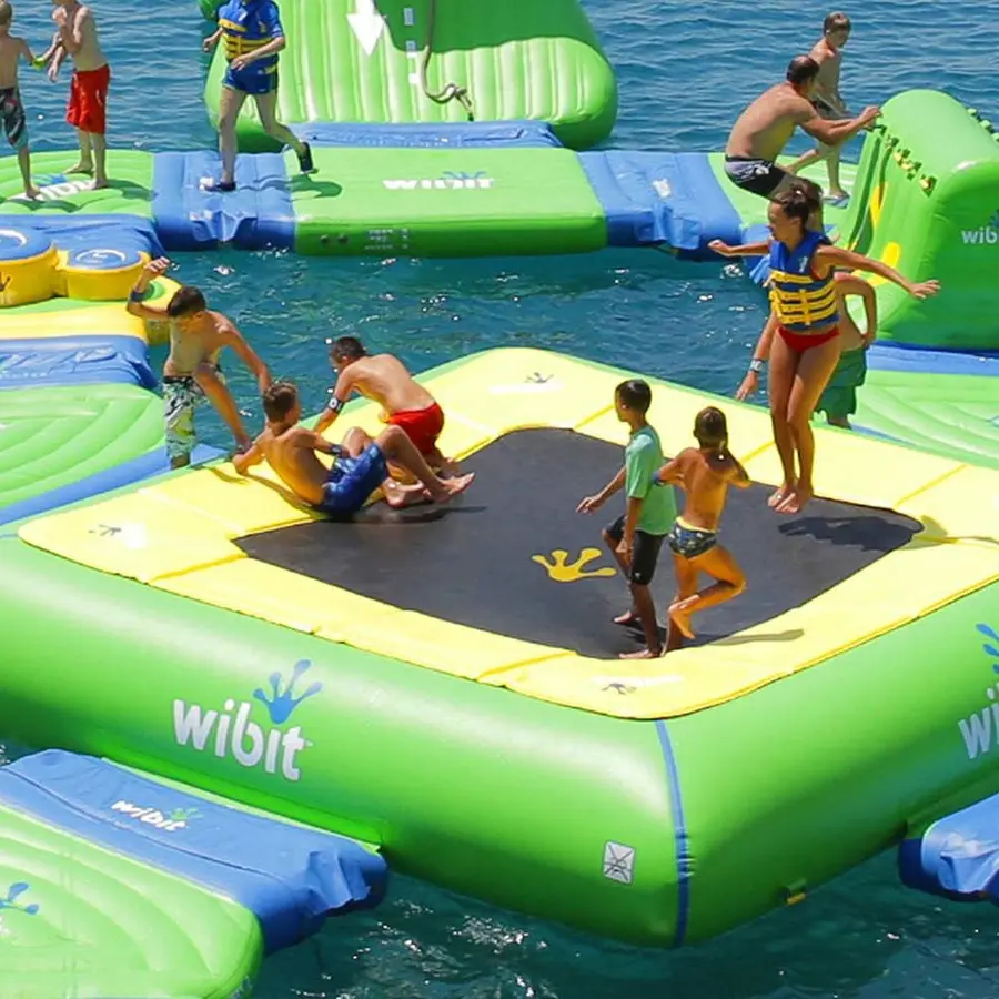 Wibit Trampoline 4 Vanntrampoline - Hopp så høyt du kan! 