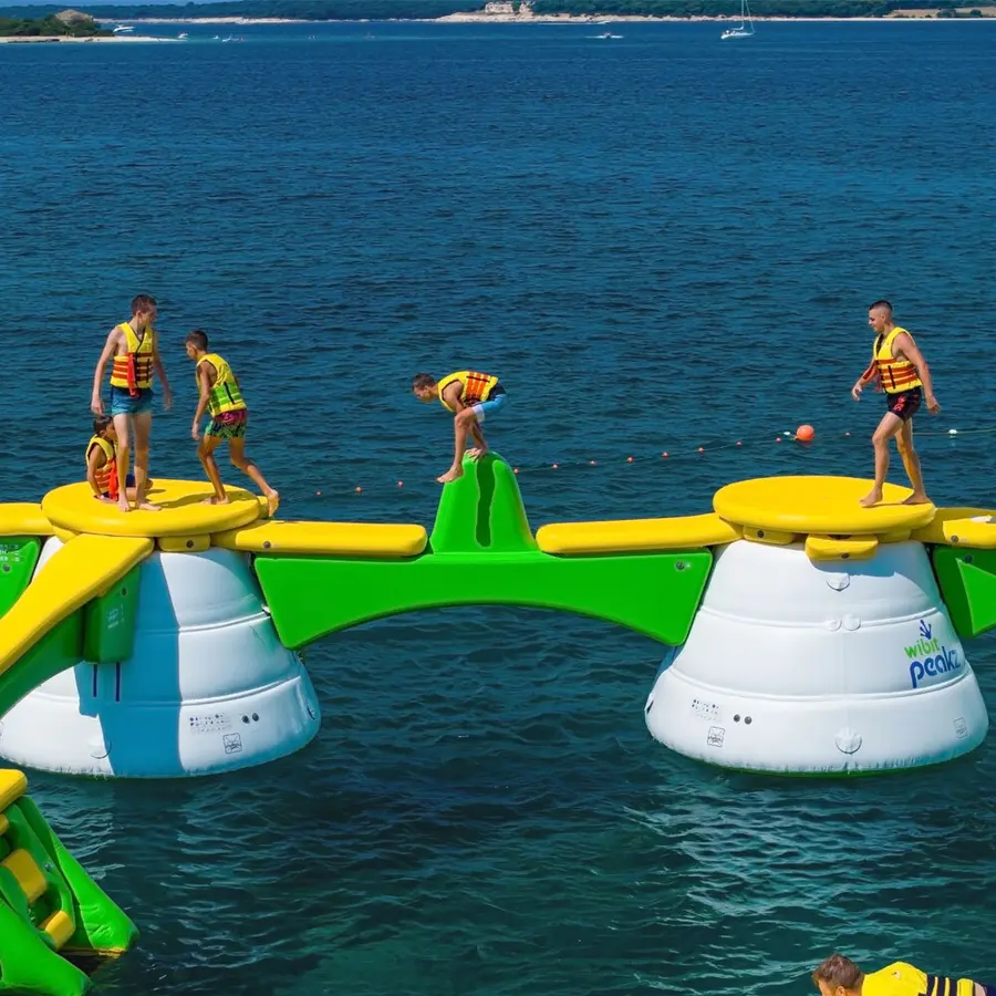 Wibit Peakz Leapfrog Bro med hindring 
