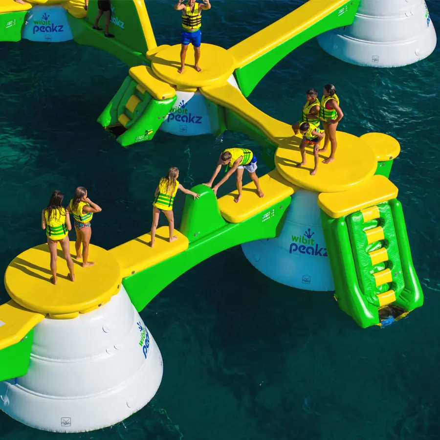 Wibit Peakz Leapfrog Bro med hindring 