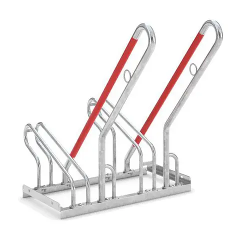 Sykkelstativ 2500 til 2 sykler Med rammestøtte