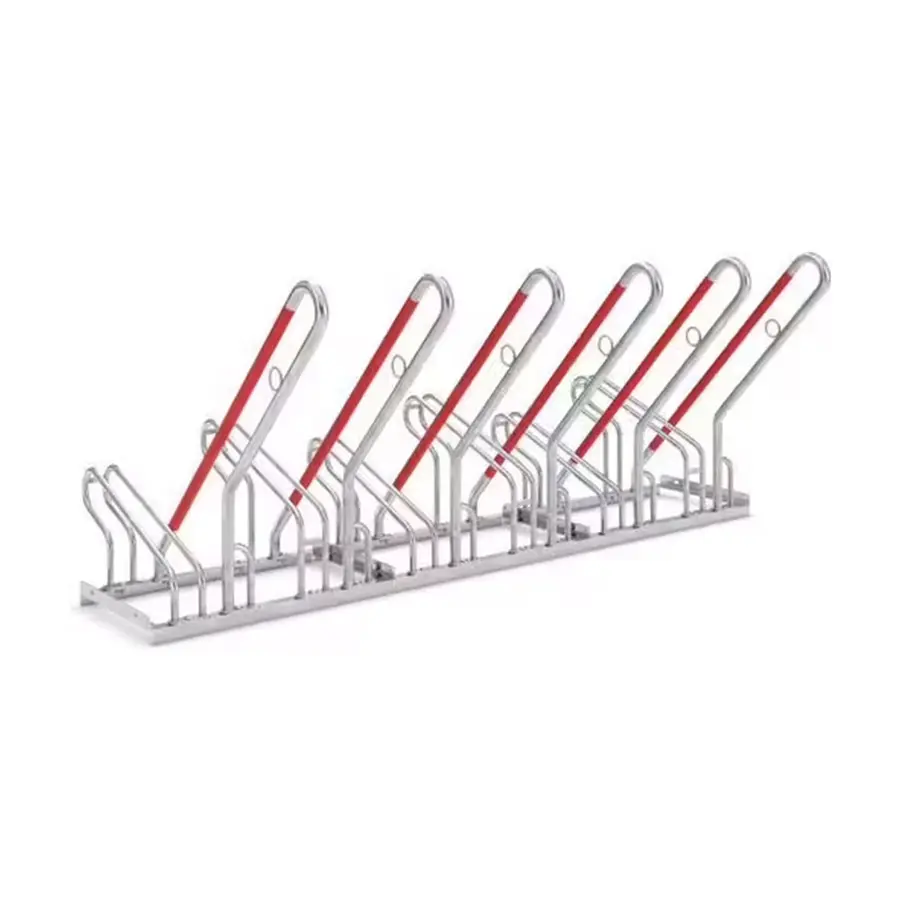 Sykkelstativ 2500 til 6 sykler Med rammestøtte 