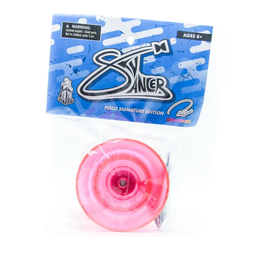 Sky Dancer Yoyo | Off String | Rosa Viderekommende | Responsiv jojo 