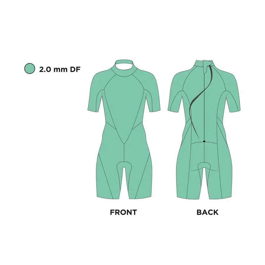 Våtdrakt RECON Tour Shorty | Herre M Zoggs | Open Water 