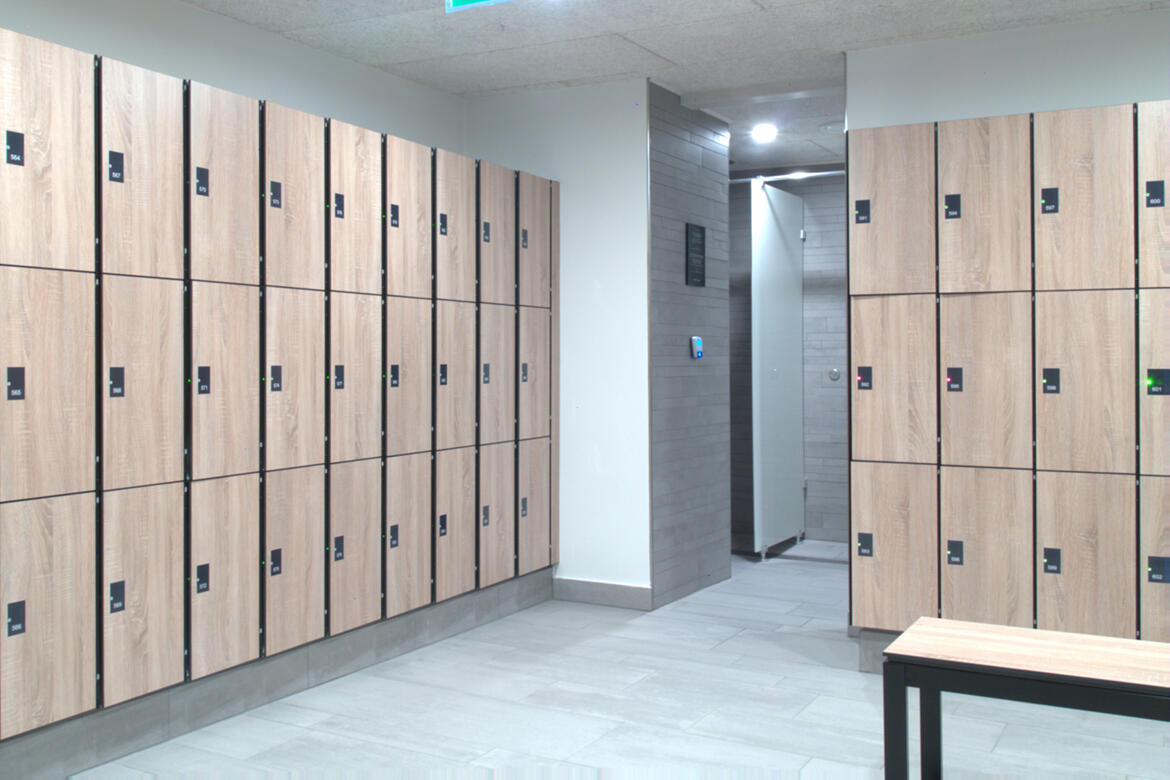 Garderober til idrettsanlegg Klubben.no