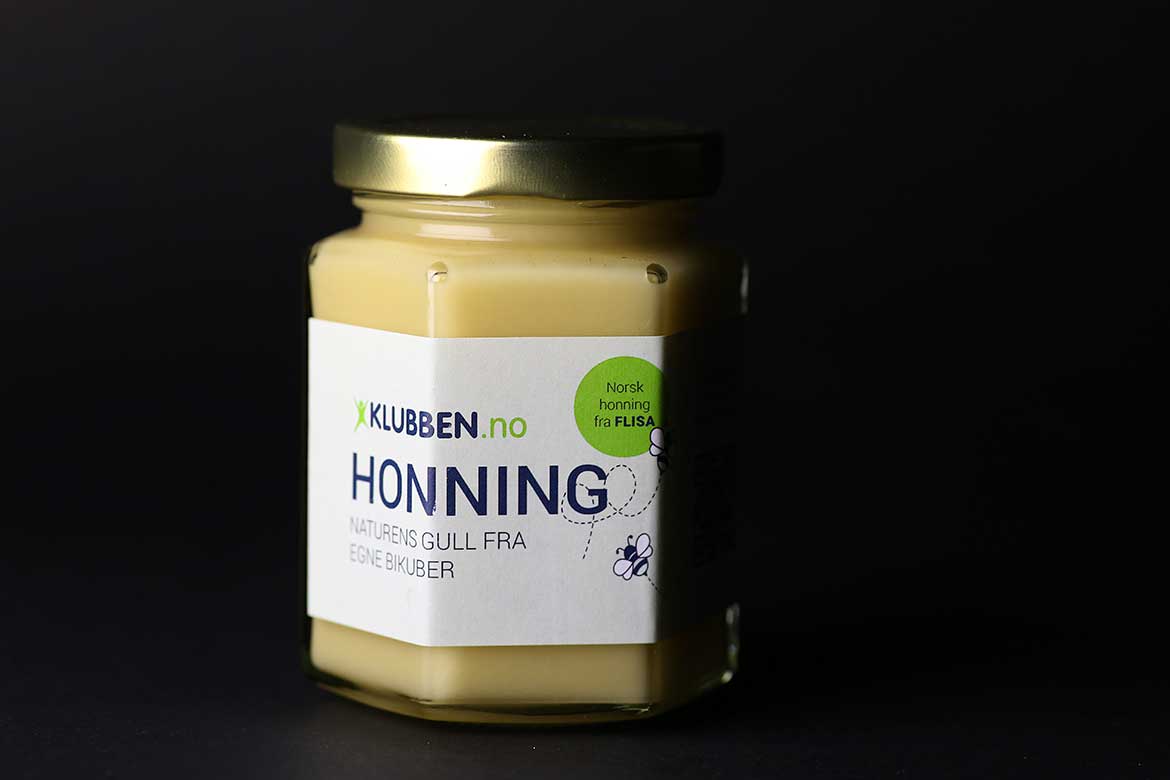 Klubben honning på krukke