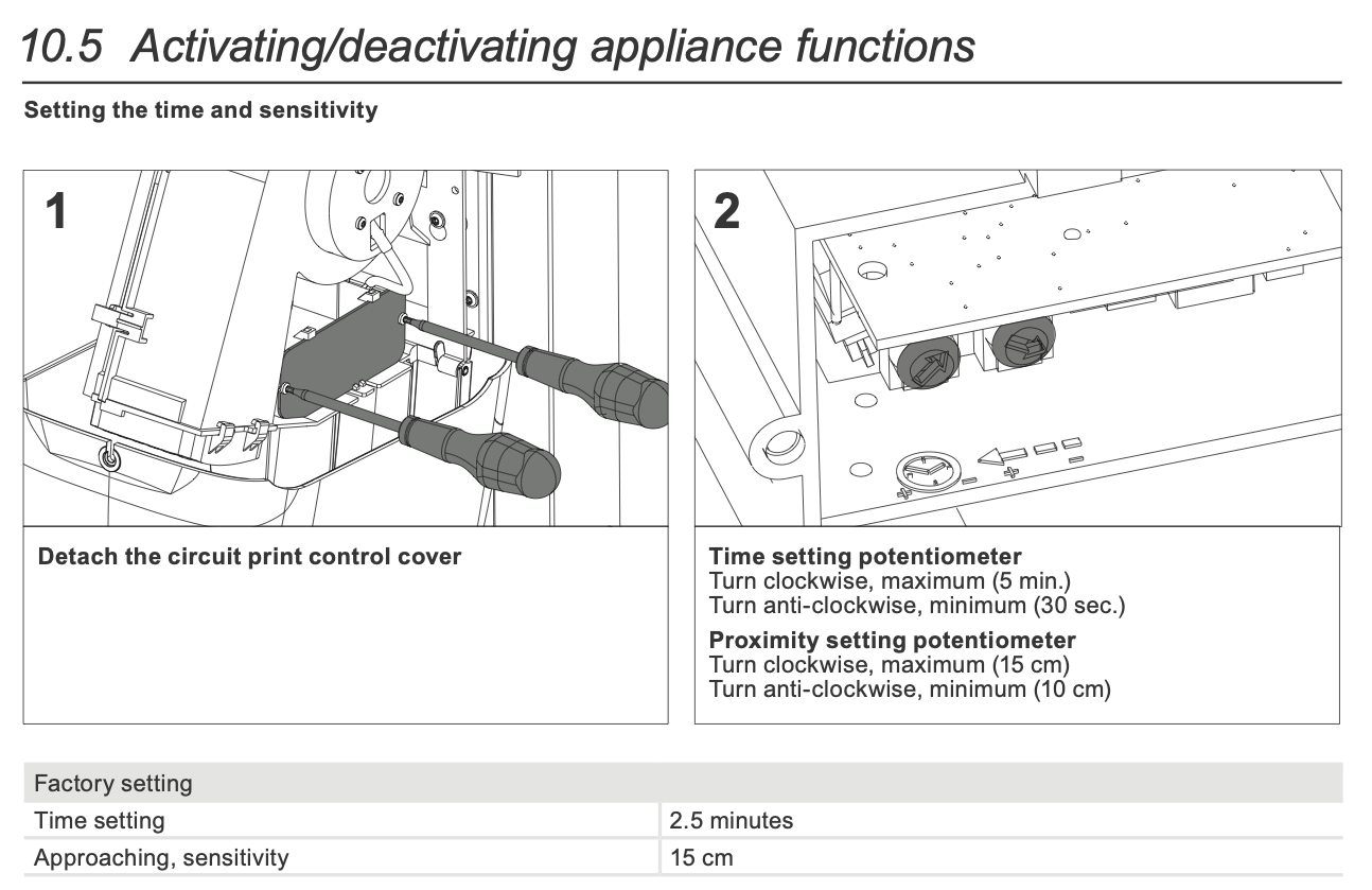 Slik stiller du følsomheten på en varmluftsdusj/hårføner