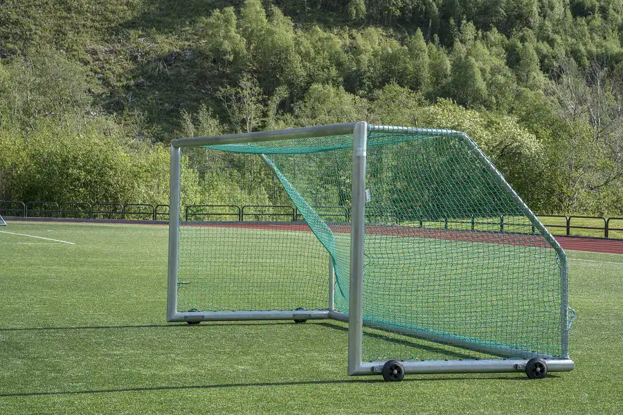 Veltesikkert forballmål med hjul